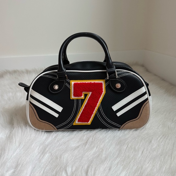 Samantha thavasa x Nicky Hilton black 7 mini bowler bag - Picture 2 of 13